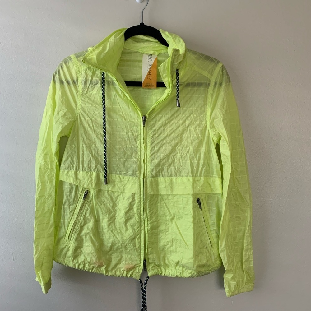Free People green Jacket/ Fanny Pack - Picture 2 of 7